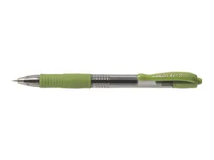 Gelschreiber „G-2“, hellgrün, 0,32 mm, Druckmechanik, PILOT